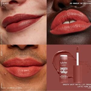 NYX Smooth Whip Matte Lip Cream Liquid Lipstick - Latte Foam (Pinky Mauve)